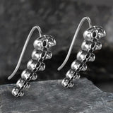 Gothic Evil Skull Design Stainless Steel Earrings | Gthic.com