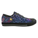Gothic Garden Flora and Fauna Print Canvas Shoes 02 | Gthic.com