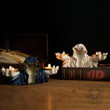 Gothic Ghost Wizard Resin Candle Holder | Gthic.com