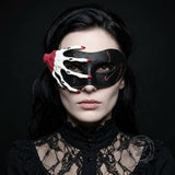 Gothic Ghostly Hand Design PU Leather Mask | Gthic.com