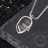 Gothic Laughing Skull Stainless Steel Pendant | Gthic.com