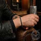 Gothic Multi-Skull Pattern Stainless Steel Bracelet | Gthic.com