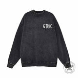 Gothic Puppet Master Vintage Washed Sweatshirt