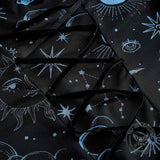Gothic Retro Mystical Star Moon Bell-Sleeve Dress