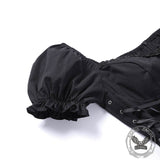 Gothic Rose Embroidered Off Shoulder Dress | Gthic.com