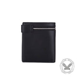 Gothic Rose Skull Bifold Leather Chain Wallet