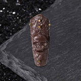 Gothic Skull Head Halloween PU Leather Bracers