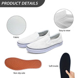 Gothic Skull Print Casual Sports Canvas Shoes