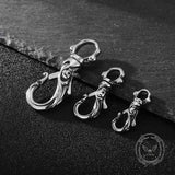 Gothic Skull Stainless Steel Keychain 01 | Gthic.com