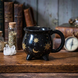 Gothic Sun And Moon Witch Ceramic Mug | Gthic.com