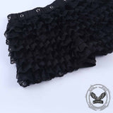Gothic Tiered Lace Ruffle Cake Skirt Shorts