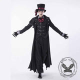 Gothic Vampire Couple Cosplay Halloween Costumes