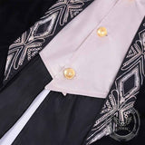 Gothic Victorian Button Lapel Tuxedo Costume