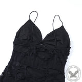Grunge Mini Mesh Gothic Dress