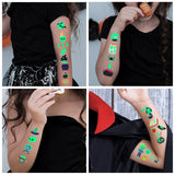 Halloween Cute Luminous Temporary Tattoo Stickers | Gthic.com