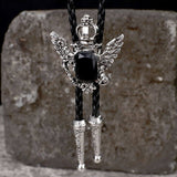 Double-Headed Eagle Alloy Cowboy Bolo Tie | Gthic.com