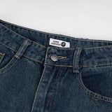 High Street Patchwork Star Rabbit Ear Scimitar Jeans