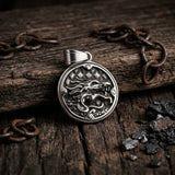 Hip-Hop Dragon Head Design Stainless Steel Pendant | Gthic.com