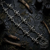 Hip-Hop Studded Spike Stainless Steel Clavicle Necklace