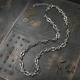 Hip Hop Barbed Wire Link Stainless Steel Necklace