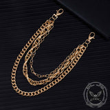 Hip Hop Multi-Layer Chain Alloy Pants Chain