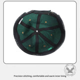 Hip Hop Ripped Washed Brimless Denim Hat