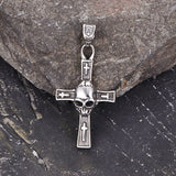 Hip Hop Skull Cross Stainless Steel Pendant | Gthic.com
