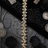 Hip Hop Versatile Cross Link Copper Zircon Bracelet
