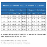 Gothic Mandala Warrior Skull Vintage Washed Hoodie