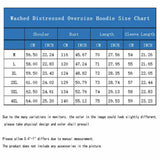 Gothic Mandala Warrior Skull Vintage Washed Hoodie