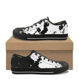 Ink Splash Print Canvas Shoes 01 | Gthic.com