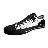Ink Splash Print Canvas Shoes
