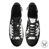 Ink Splash Print Canvas Shoes