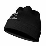 Inner Peace Begins With Four Words Warm Knitted Beanie Hat