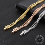 Irregular Wavy Stainless Steel Snake Chain