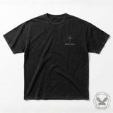 Kingdom Work Gothic Christian Vintage Washed T-shirt | Gthic.com