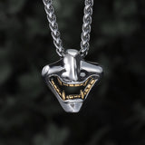 Kobe Japan Fangs Ghost Stainless Steel Pendant | Gthic.com
