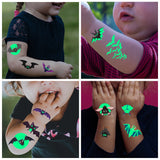 Luminous Bat Temporary Tattoo Stickers | Gthic.com