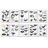Luminous Bat Temporary Tattoo Stickers | Gthic.com