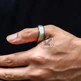 Luminous Jesus Fish Stainless Steel Ring