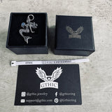 Colgante de acero inoxidable con Medusa griega