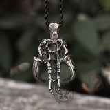Mandalorian Symbol Skull Stainless Steel Pendant