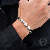 Mechanical Dragon Bone Chain Stainless Steel Bracelet