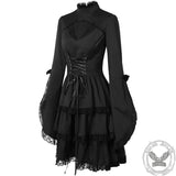 Medieval Aristocracy Lace Up Gothic Dress | Gthic.com