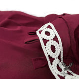 Medieval Court Retro Stage Performance Long Dress Set