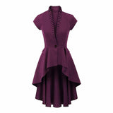 Medieval Gothic Back Tie Single Button Tuxedo