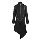 Medieval Halloween Gothic Stand Collar Tuxedo Costume