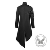 Medieval Halloween Gothic Stand Collar Tuxedo Costume
