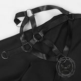 Medieval Halloween Gothic Stand Collar Tuxedo Costume