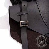 Medieval Irregular One Shoulder Halloween Side Cloak